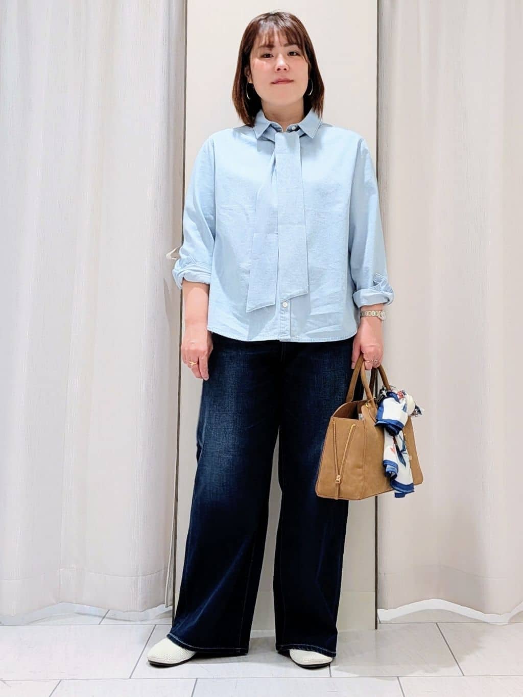 Onumaさんの「UNTITLED｜【人気デニム】MAKE&times;DENIM WIDE」を使ったコーディネート