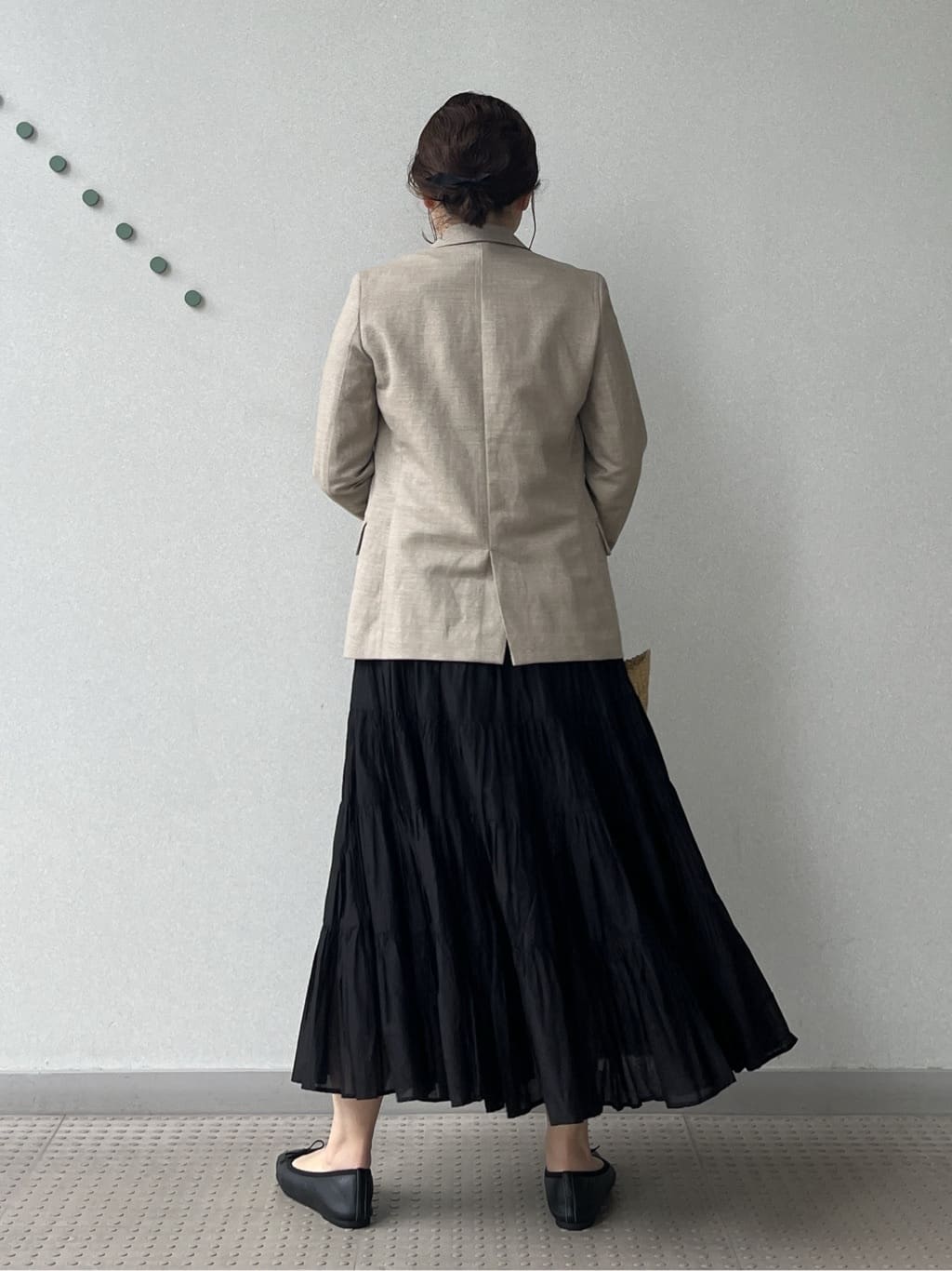 Soeさんの「DRESSTERIOR｜【セットアップ可】リネンブレンドダブルブレストジャケット」を使ったコーディネート