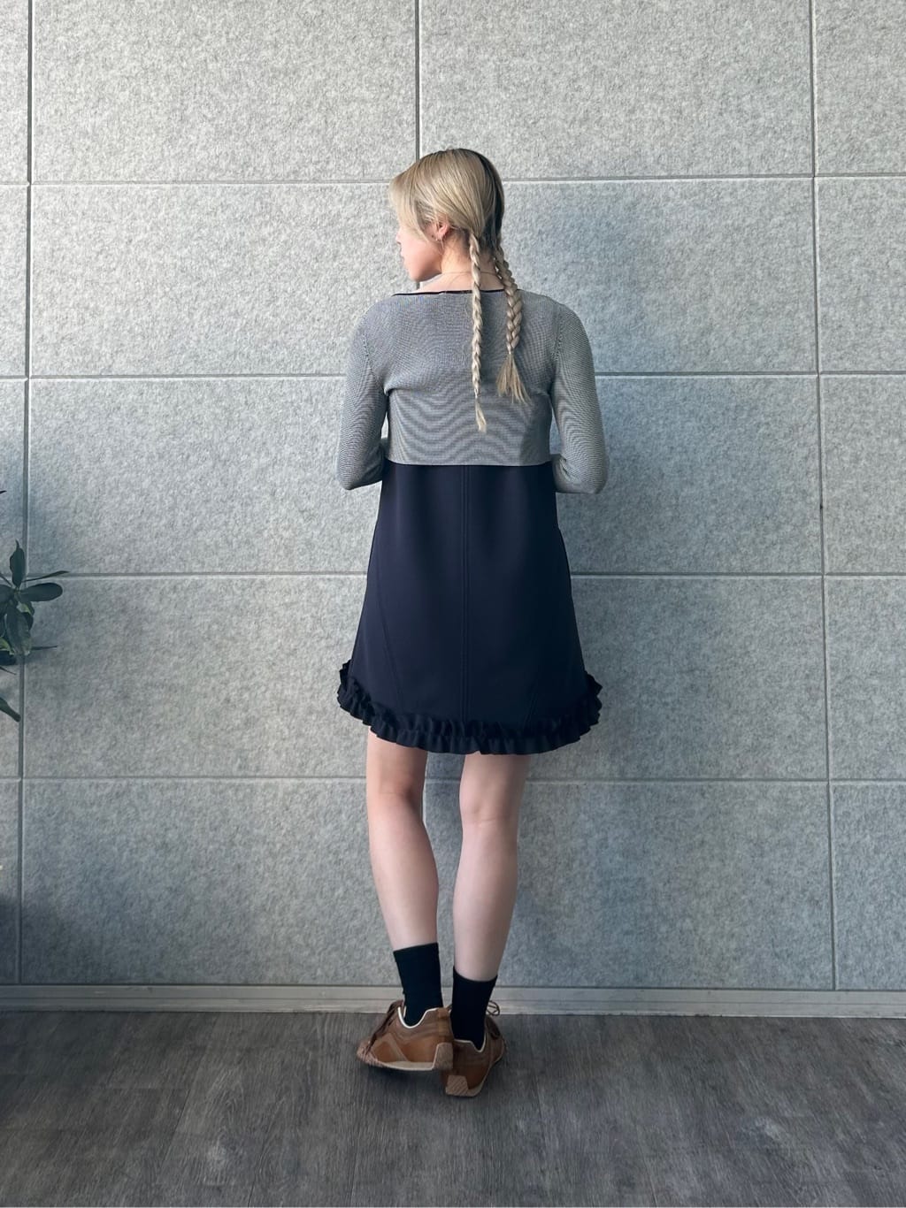 honoka Aさんの「CODE A｜【Re】stretch hook cardigan」を使ったコーディネート