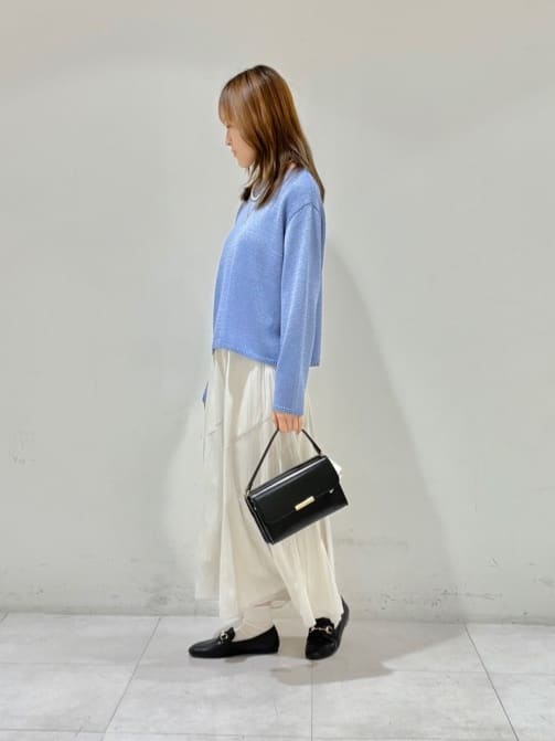 kyokaさんの「UNTITLED｜【Made In Japan】ガラスパールレイヤードネックレス」を使ったコーディネート