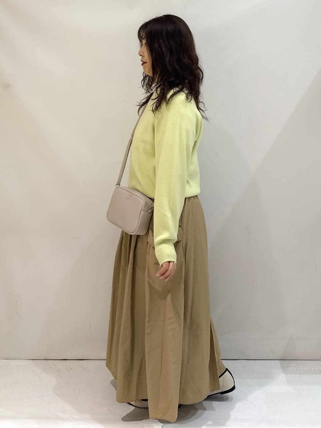 nakkoさんの「OPAQUE.CLIP｜スウェットライクニット【洗濯機OK】」を使ったコーディネート