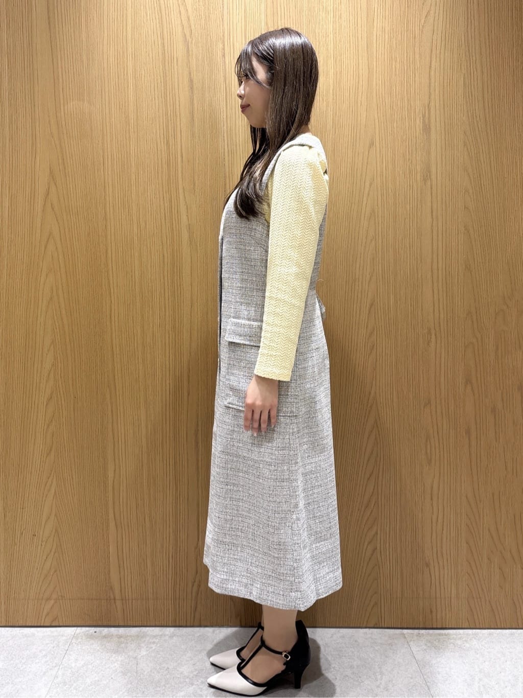 ゆいさんの「index｜ミニマルノーカラーデニムジャケット【洗濯機OK】」を使ったコーディネート
