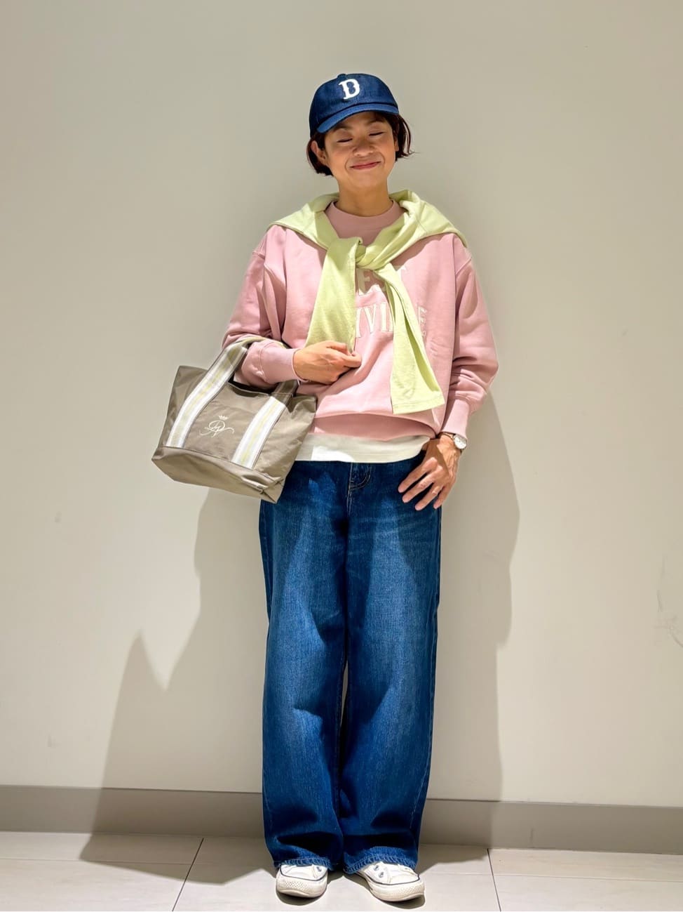 Haruさんの「Dessin｜【ユニセックス/洗える】ワイドシルエット12OZデニム」を使ったコーディネート