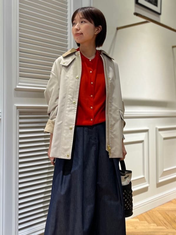 つじ まこさんの「DRESSTERIOR｜【ウォッシャブル】スプリング ハンティングジャケット」を使ったコーディネート