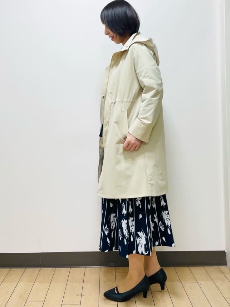 Riiさんの「Reflect｜【中綿ライナー付き】ライナー付きフーデッドロングコート」を使ったコーディネート