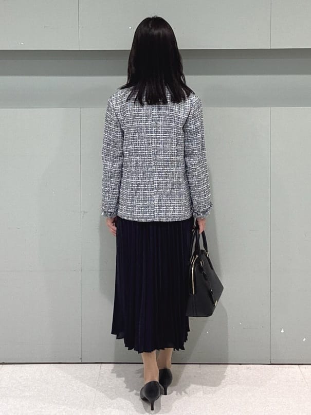 makiさんの「UNTITLED｜【仕事着/スーツ】ファンシーツイード ジャケット」を使ったコーディネート