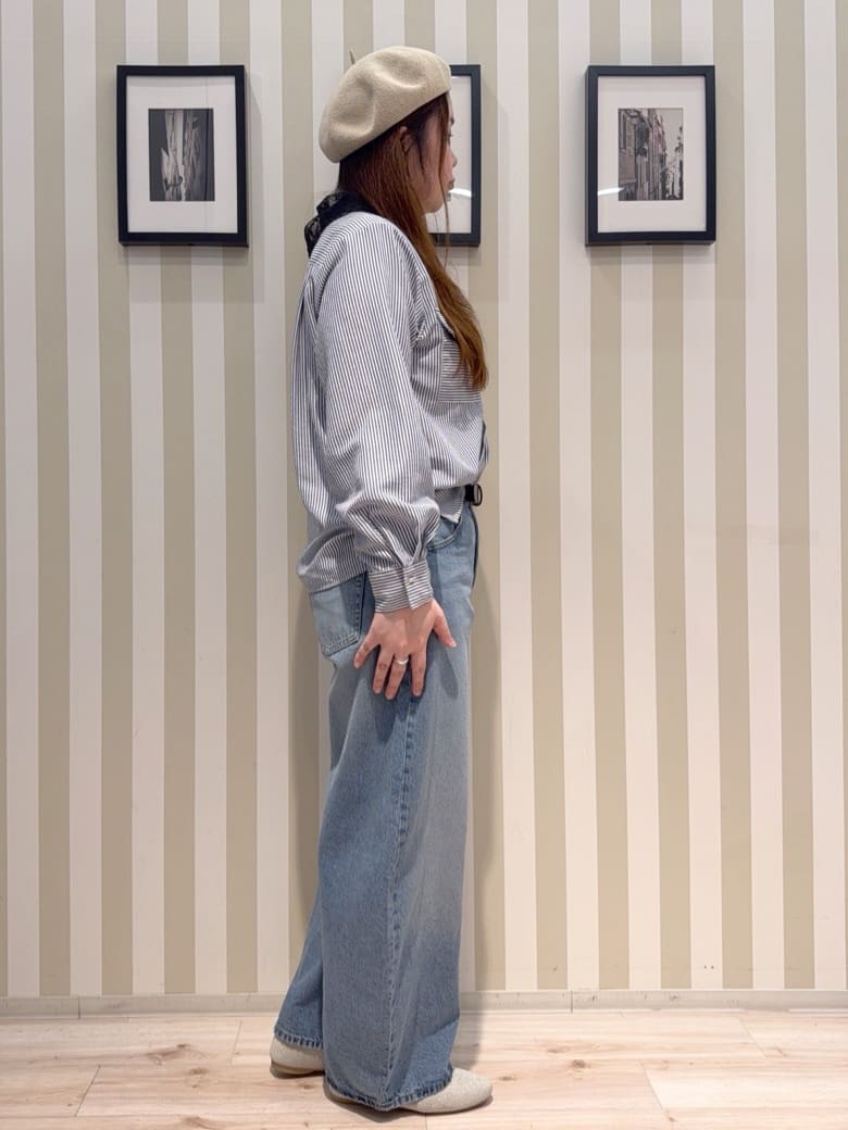 MIYUKIさんの「SHOO･LA･RUE｜マグネット付きレースストール」を使ったコーディネート