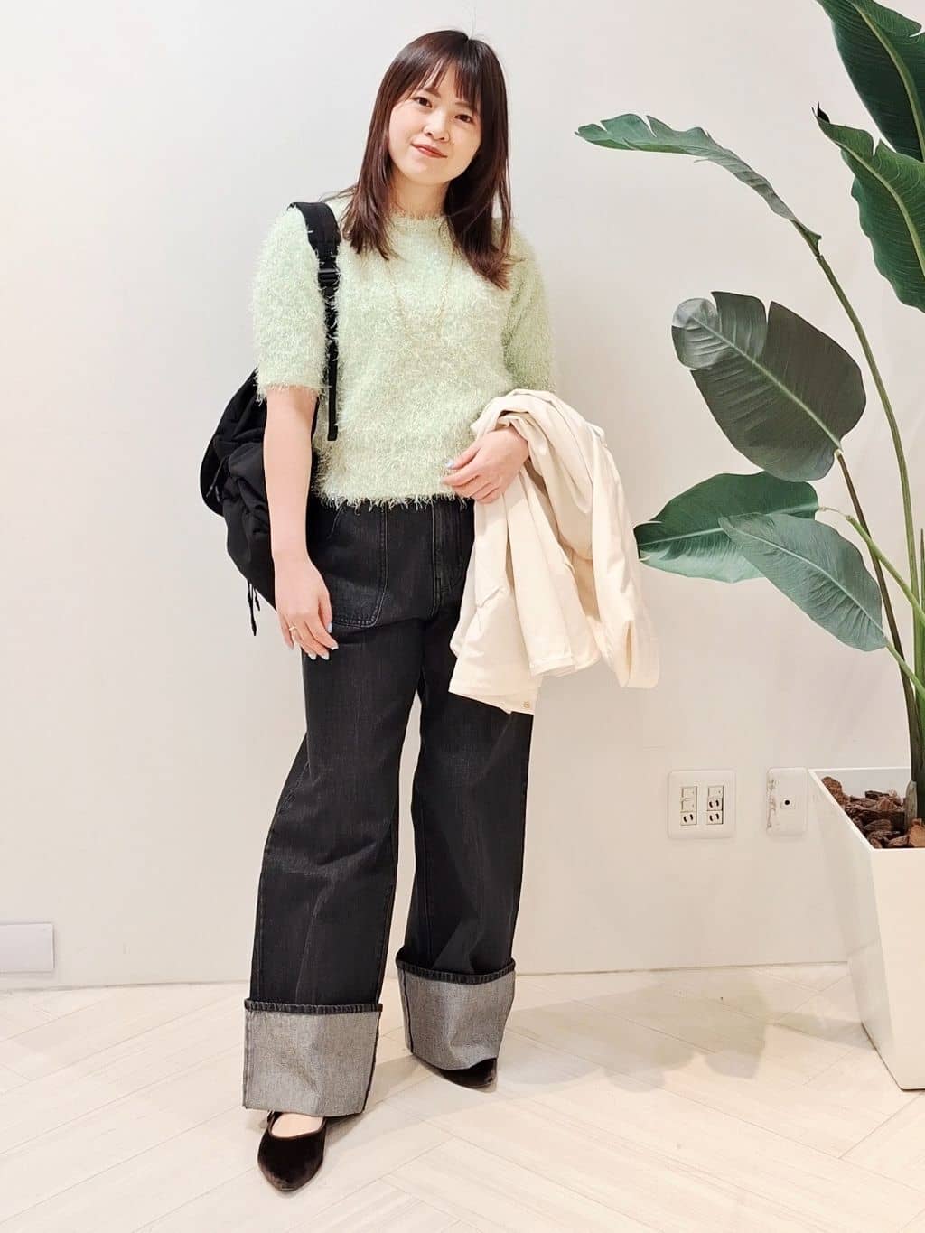 YuKaRiさんの「UNTITLED｜ロールアップデニム」を使ったコーディネート