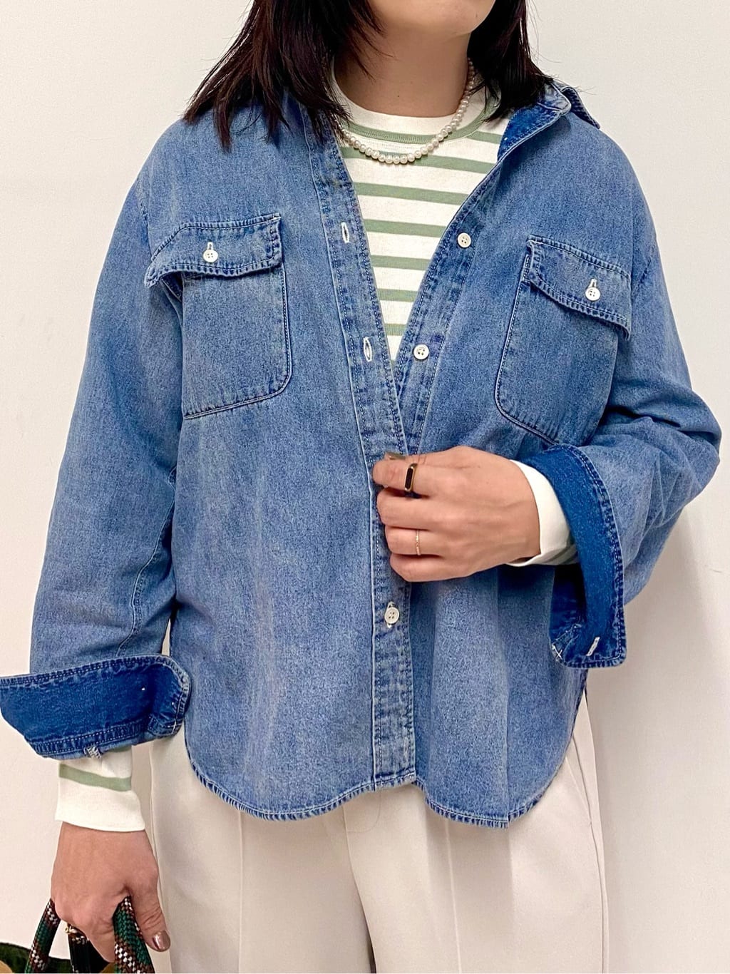 Sawaguchiさんの「DRESSTERIOR｜【接触冷感/ウォッシャブル】センタープレスジョーゼットパンツ」を使ったコーディネート