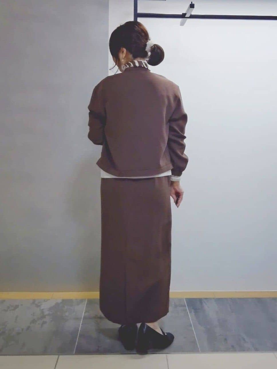 TOMOMIさんの「INDIVI｜【洗える／UVケア／吸汗速乾】ジョーゼットライトブルゾン」を使ったコーディネート
