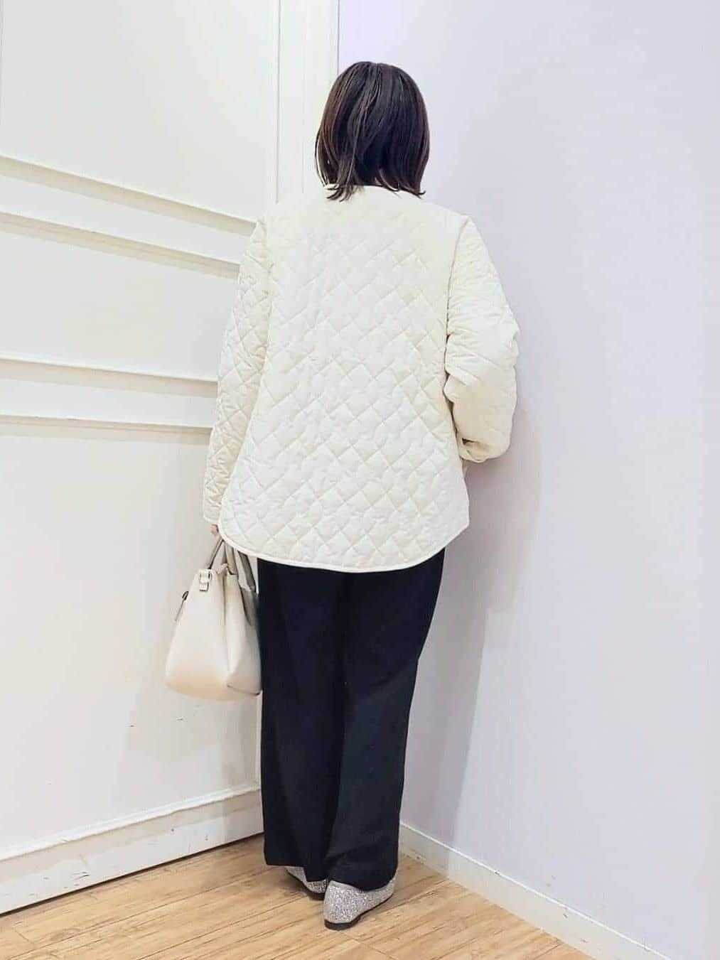 miomioさんの「SHOO･LA･RUE｜【高レビュー/洗濯機可/S-LL】さらに軽くなった スポンディッシュ裾フェイクトップス」を使ったコーディネート