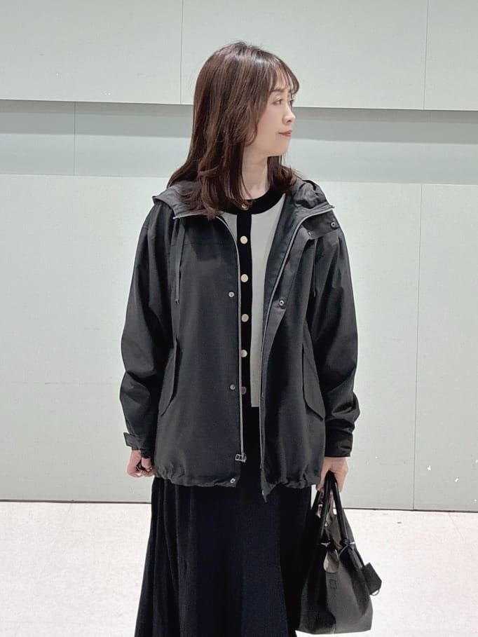makiさんの「UNTITLED｜【洗える/はっ水】リラクシーマウンテンパーカー」を使ったコーディネート