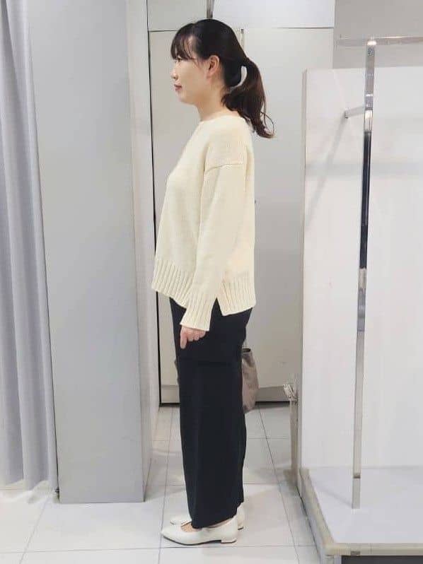 AZUSAさんの「Reflect｜【レイヤードにおすすめ◎】ロング丈リラクシーニット」を使ったコーディネート