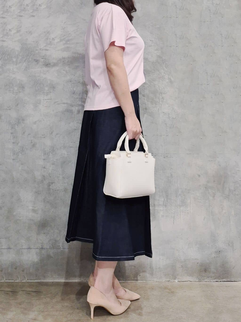 ひさえさんの「THE SHOP TK｜【POLO BCS 別注】ワンポイント刺繍T」を使ったコーディネート
