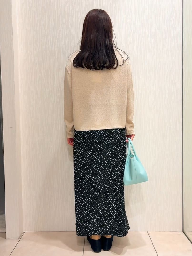 SAHOさんの「UNTITLED｜◆【洗える/光沢感】ファンシーヤーンニット」を使ったコーディネート