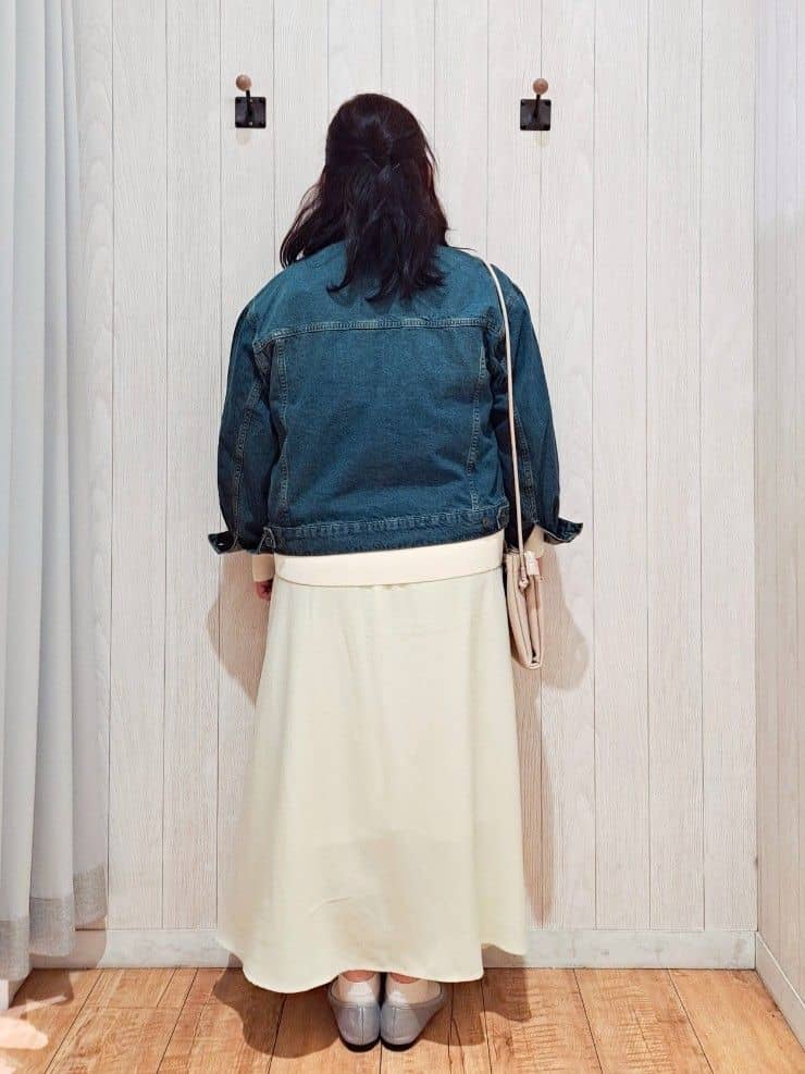 kotomiさんの「SHOO･LA･RUE｜【SHOO・LA・RUE DENIM】羽織るだけでこなれる　オーバーサイズデニムジャケット」を使ったコーディネート