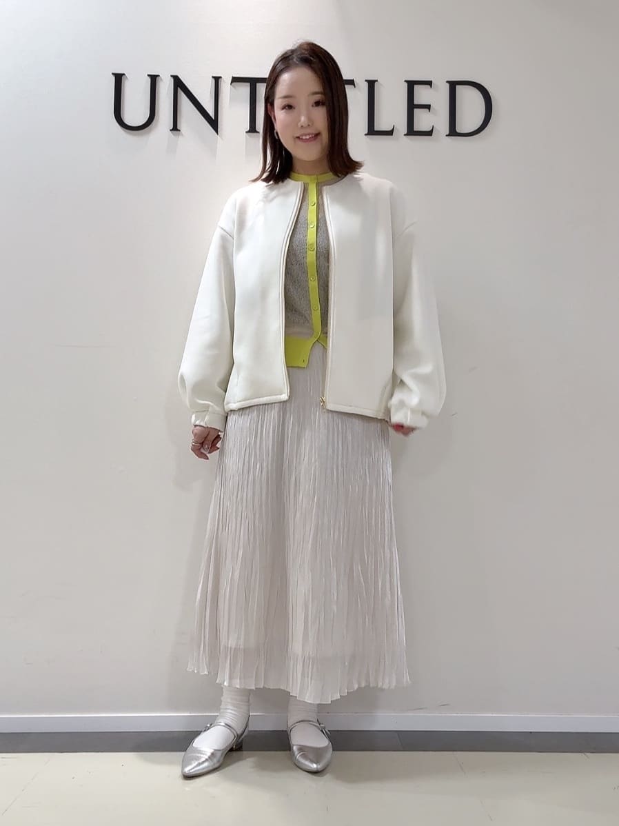YUIさんの「UNTITLED｜◆【春アウター/ゆったり】ダンボールジップブルゾン」を使ったコーディネート