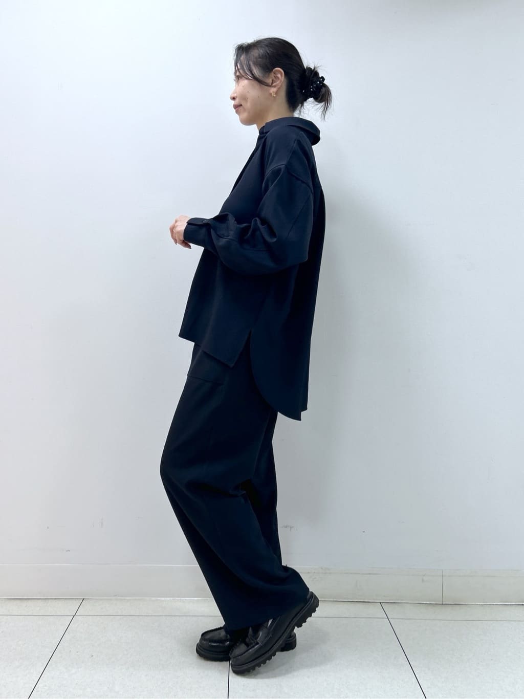 Kaiさんの「Dessin｜【2点セット・洗える】メランジツイルセットアップ」を使ったコーディネート