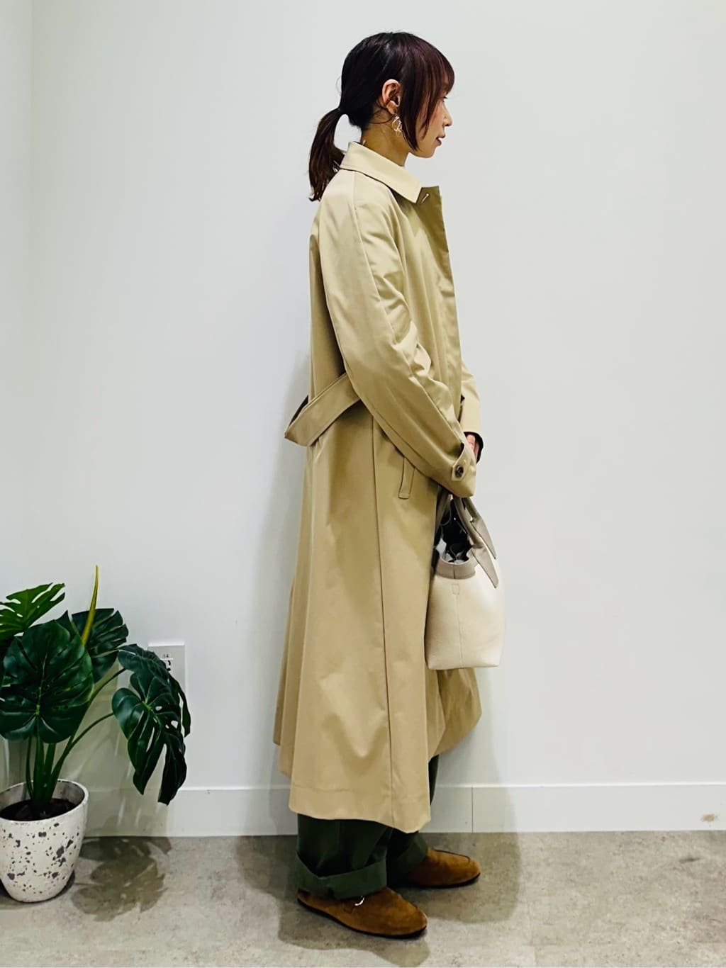 Miwaさんの「UNTITLED｜◆【はっ水/洗える】タスランステンカラーコート」を使ったコーディネート