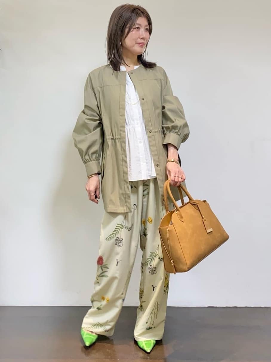 tomoさんの「UNTITLED｜◆【はっ水】ライトコットンミリタリーコート」を使ったコーディネート