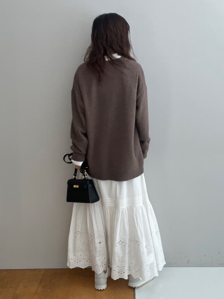misaさんの「DRESSTERIOR｜◆【干場義雅&times;DRESSTERIOR】ウールカシミヤニット」を使ったコーディネート