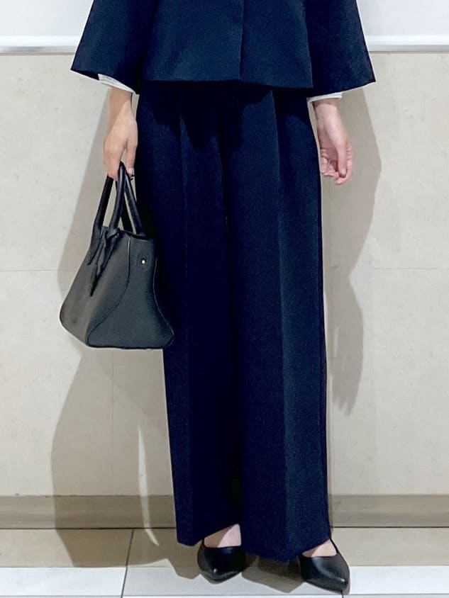 eriko さんの「Dessin｜【洗える】ジョーゼットブラウス」を使ったコーディネート
