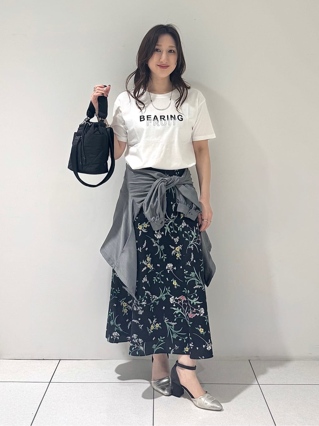 そんさんの「INDIVI｜【洗える／大人シアー】エアリー バルーンブルゾン」を使ったコーディネート