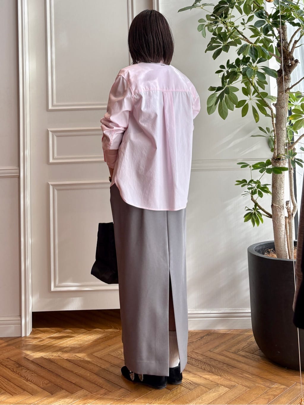 nakaoさんの「DRESSTERIOR｜◆【美人百花/モデル美香着用】コンフォートアイラインキャミワンピース」を使ったコーディネート