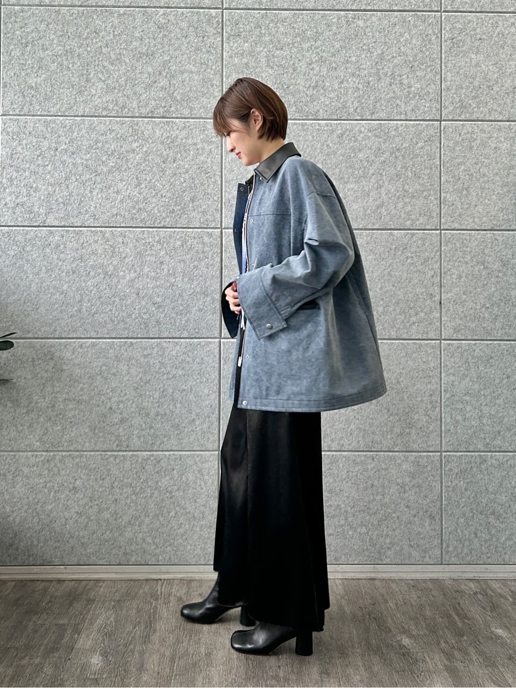 harunaさんの「CODE A｜pigment denim coverall」を使ったコーディネート