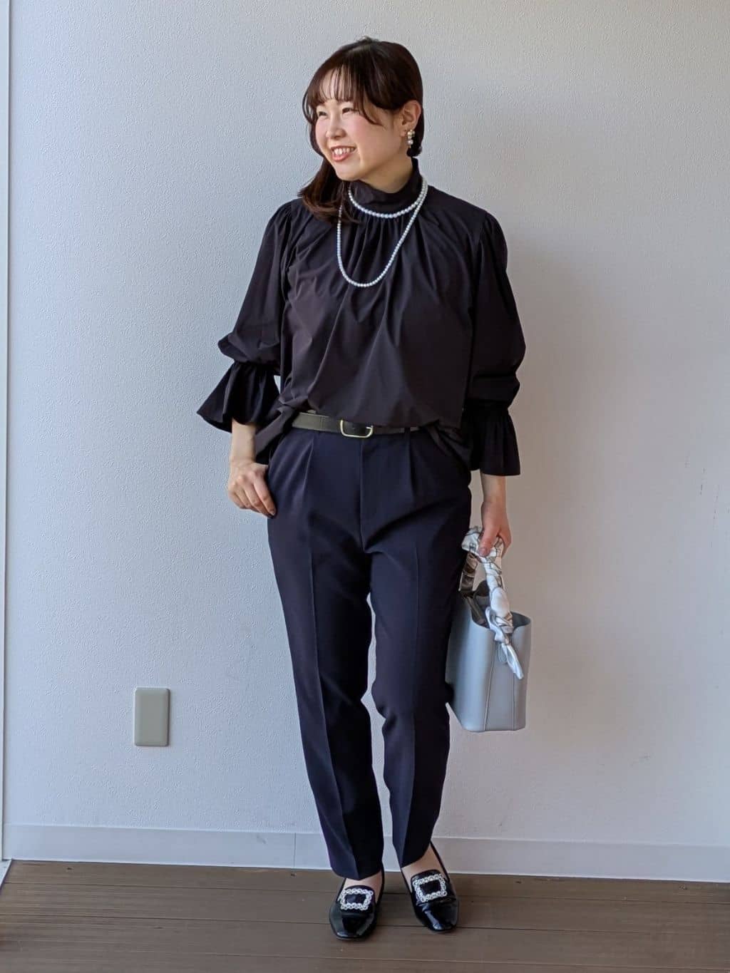 なみきさんの「UNTITLED｜【仕事着/スーツ】ファンシーツイード ジャケット」を使ったコーディネート