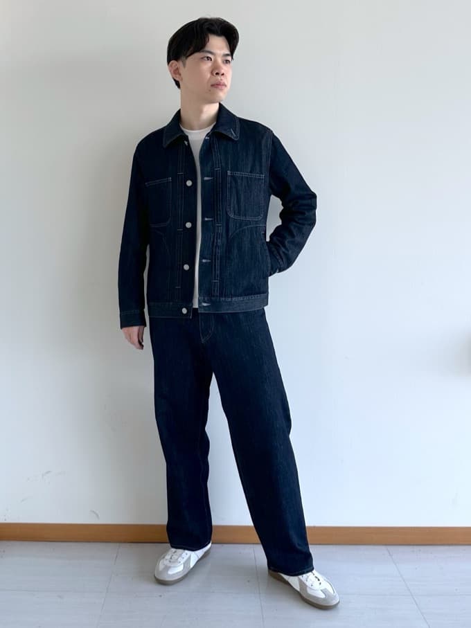 イッシーさんの「TAKEO KIKUCHI｜【BOWLER HAT LABEL】エクスプローラー Gジャン」を使ったコーディネート
