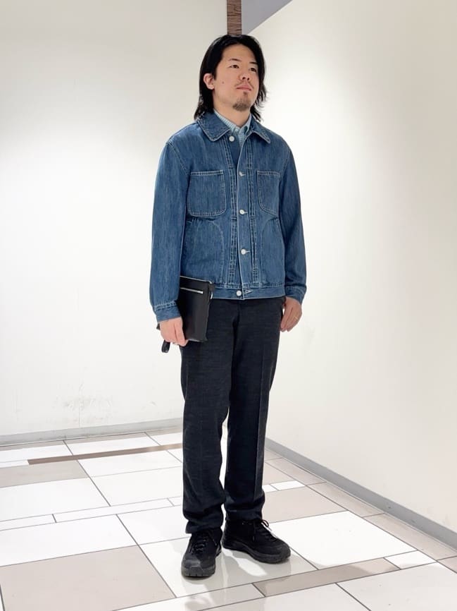 及川さんの「TAKEO KIKUCHI｜【BOWLER HAT LABEL】エクスプローラー Gジャン」を使ったコーディネート