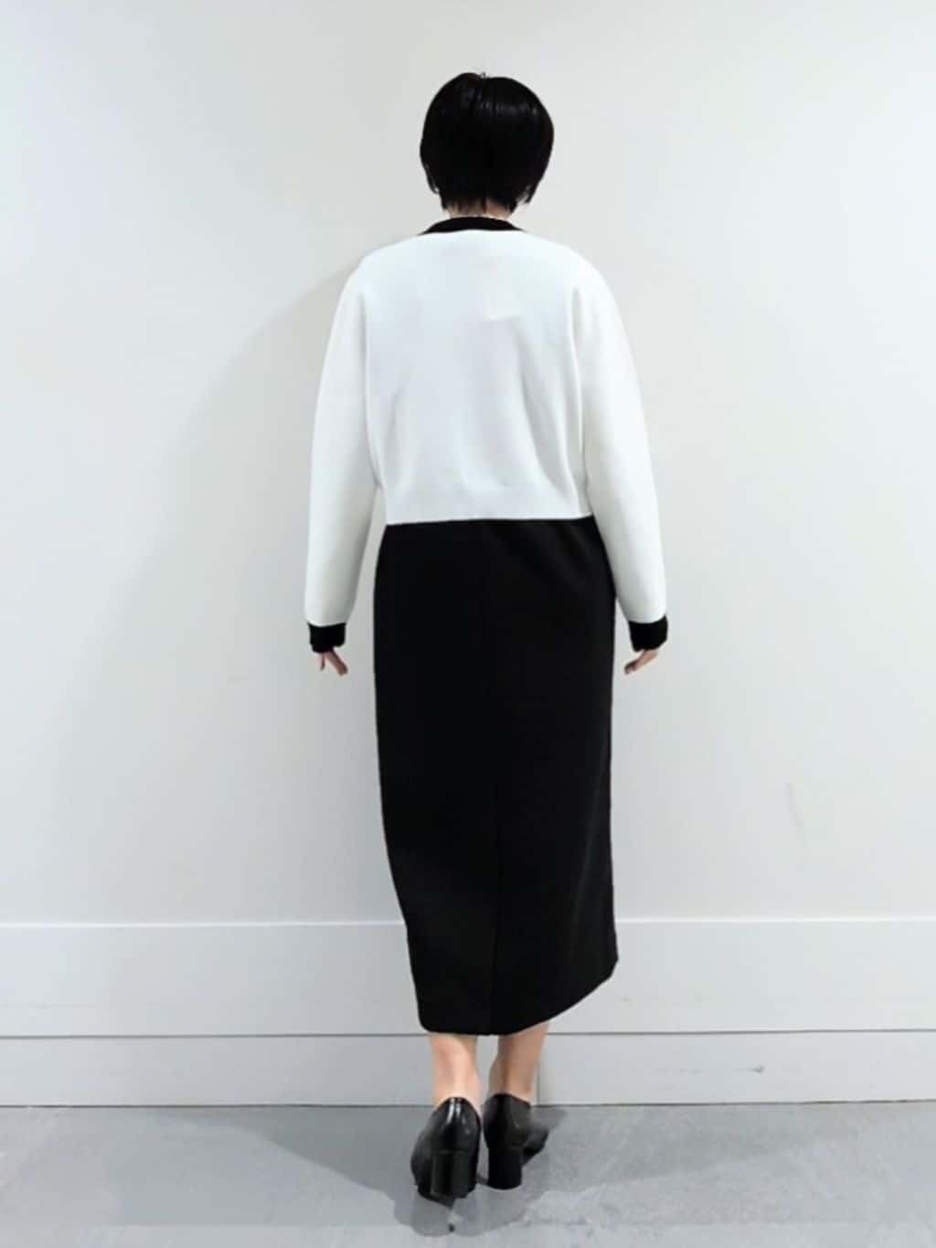 ミズタさんの「UNTITLED｜【洗える/ジャケット風】ミラノリブカーディガン」を使ったコーディネート