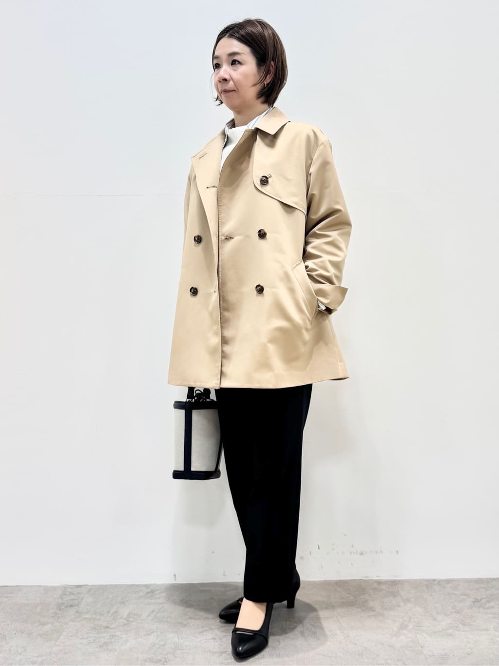 koyaさんの「Reflect｜【オン・オフ着回しやすい◎】ダブルブレストジャケット」を使ったコーディネート