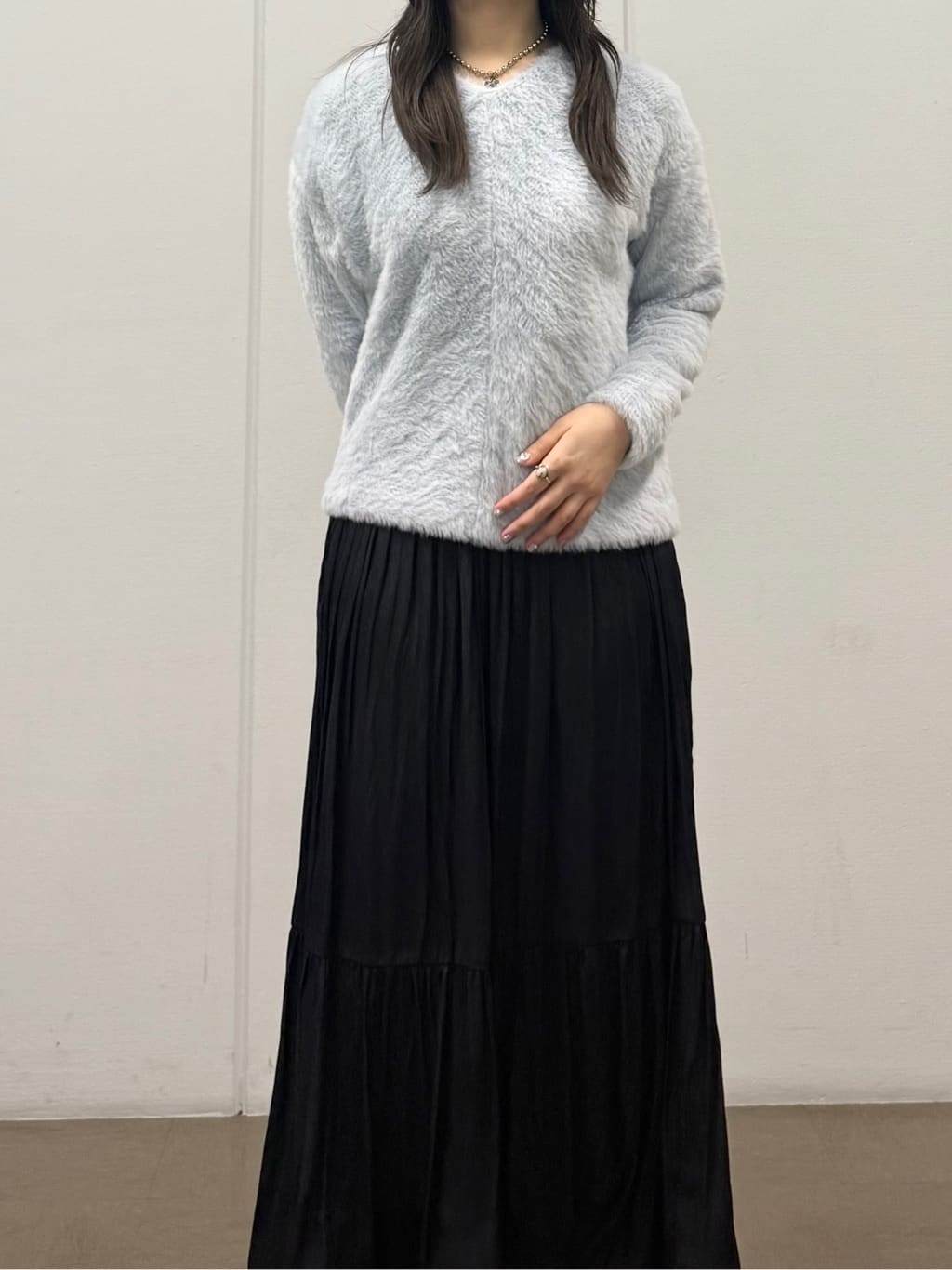mizukiさんの「INDIVI｜【軽羽織り】フーディーライトコート」を使ったコーディネート