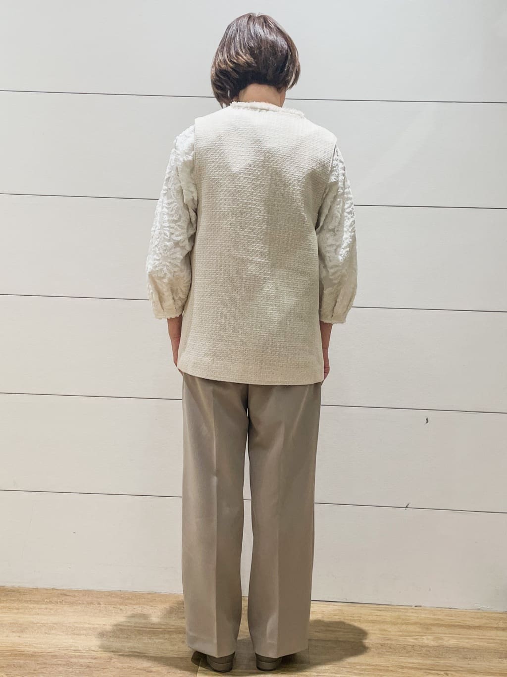 Ryoさんの「THE SHOP TK｜【フォーマルにもカジュアルにも】ツイードジレ」を使ったコーディネート