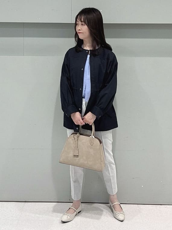 makiさんの「UNTITLED｜◆【はっ水】ライトコットンミリタリーコート」を使ったコーディネート