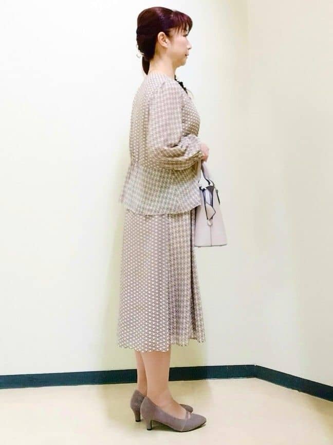 花さんの「Reflect｜【オン・オフ着回しやすい◎】ダブルブレストジャケット」を使ったコーディネート