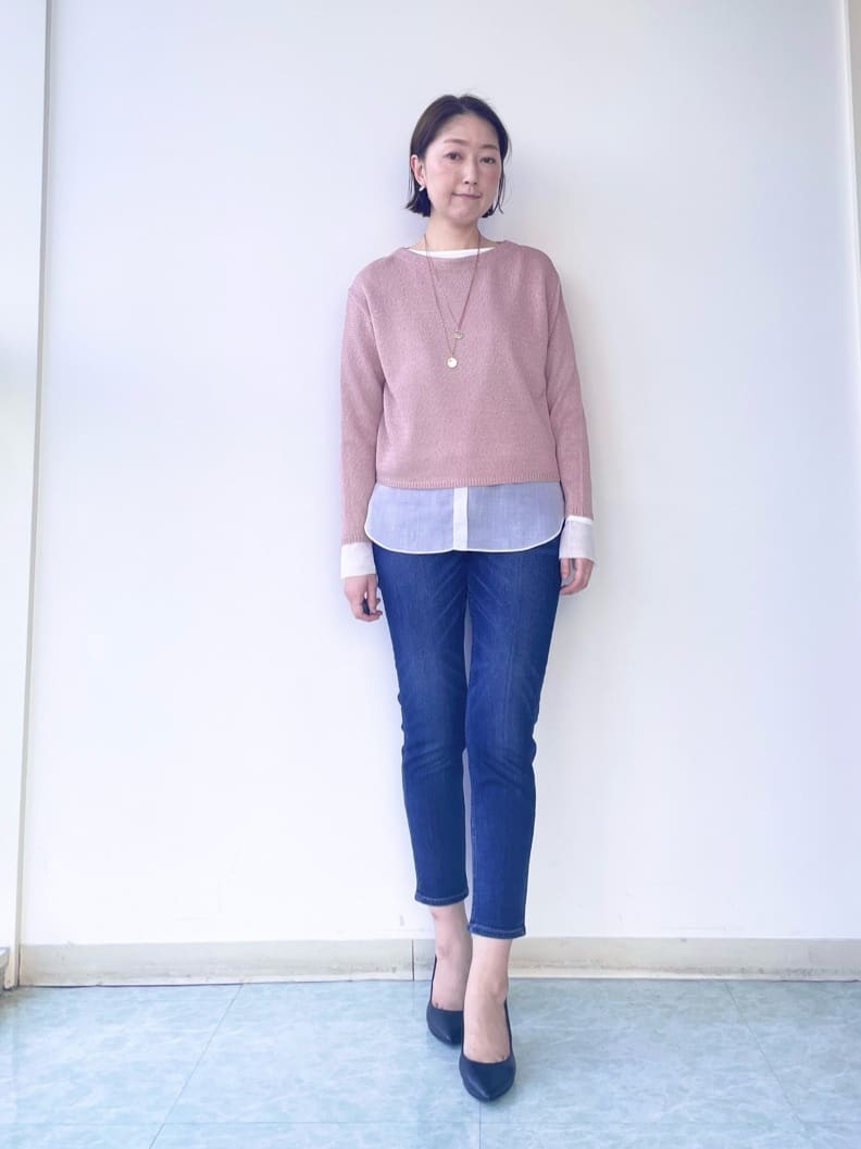 aliceさんの「UNTITLED｜【Healthy DENIM&times;UNTITLED】別注 R Mrytle（リマートル）テーパードデニム」を使ったコーディネート