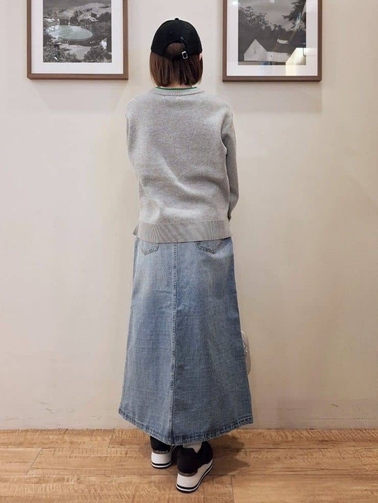 まあるさんの「SHOO･LA･RUE｜【SHOO・LA・RUE DENIM】シンプルだから使いやすい Aラインスカート」を使ったコーディネート
