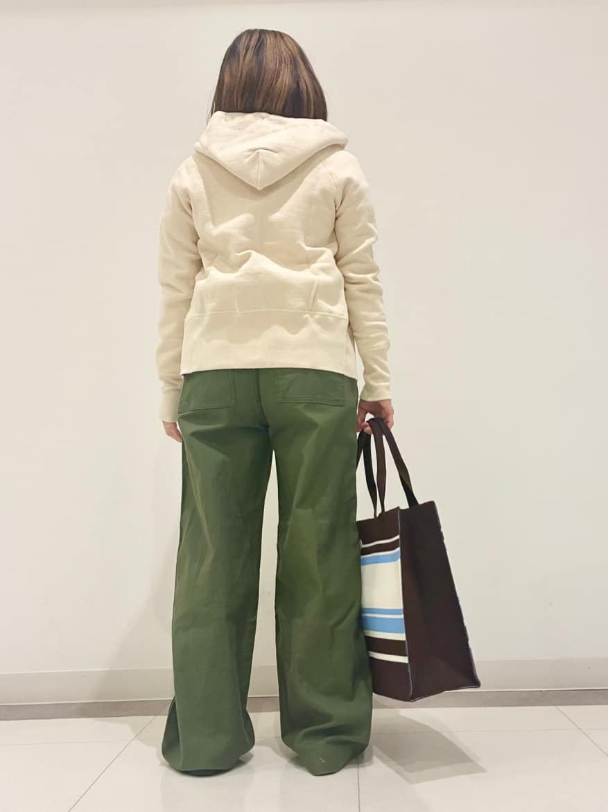 Reecoさんの「DRESSTERIOR｜デキシー吊裏毛ジップアップパーカ」を使ったコーディネート