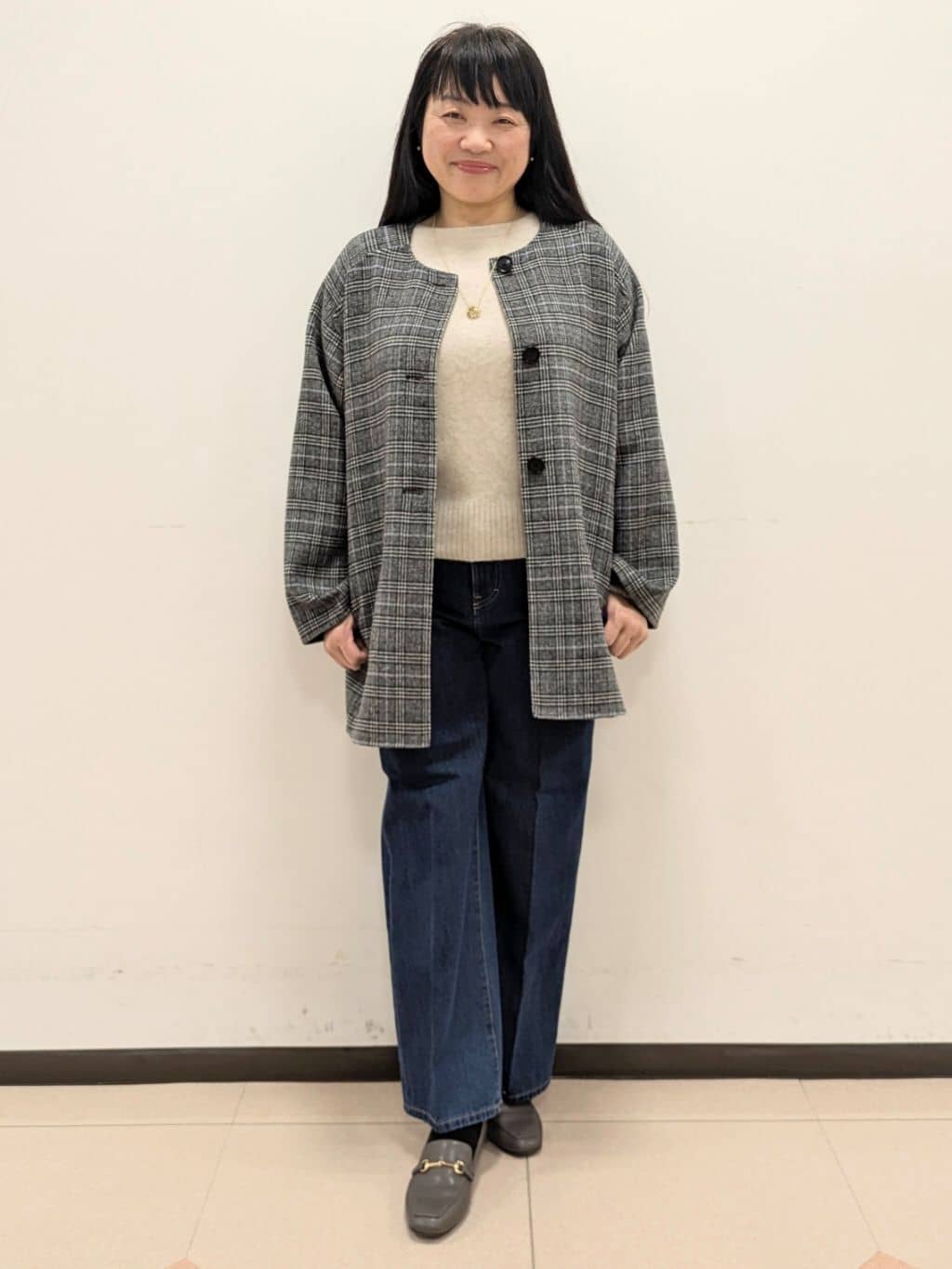 ともさんの「UNTITLED｜【追加2】エポトリニティネックレス」を使ったコーディネート