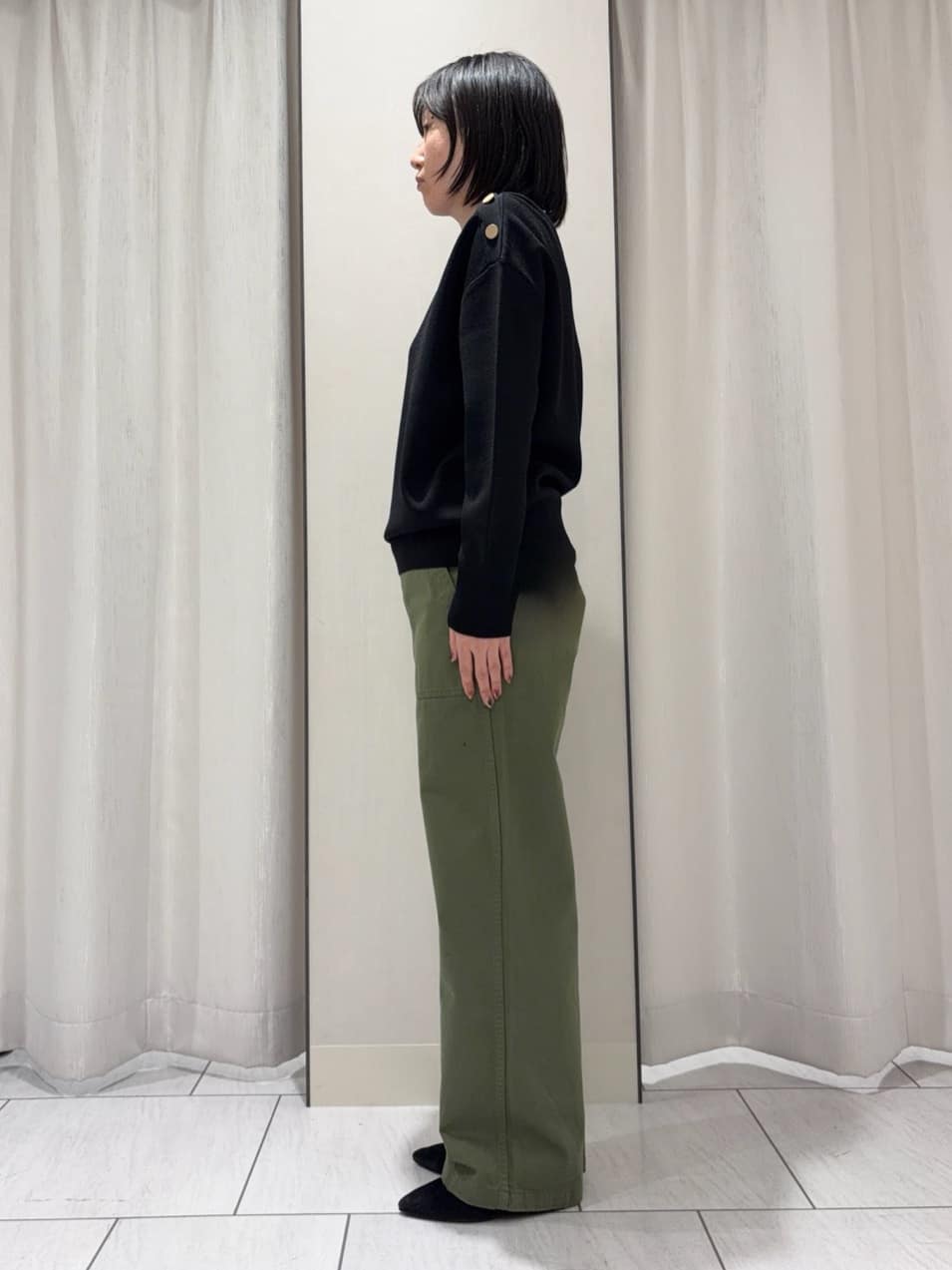わたなべさんの「UNTITLED｜【洗える】ミラノリブニット」を使ったコーディネート