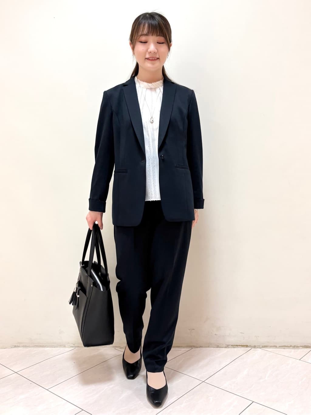 mikiさんの「Reflect｜【SS-4Lサイズ／UVカット／接触冷感】匠ジャケット／ロングテーラード」を使ったコーディネート