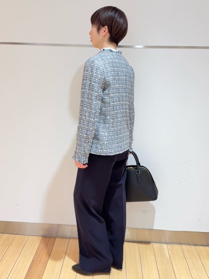 あやさんの「UNTITLED｜【仕事着/スーツ】ファンシーツイード ジャケット」を使ったコーディネート