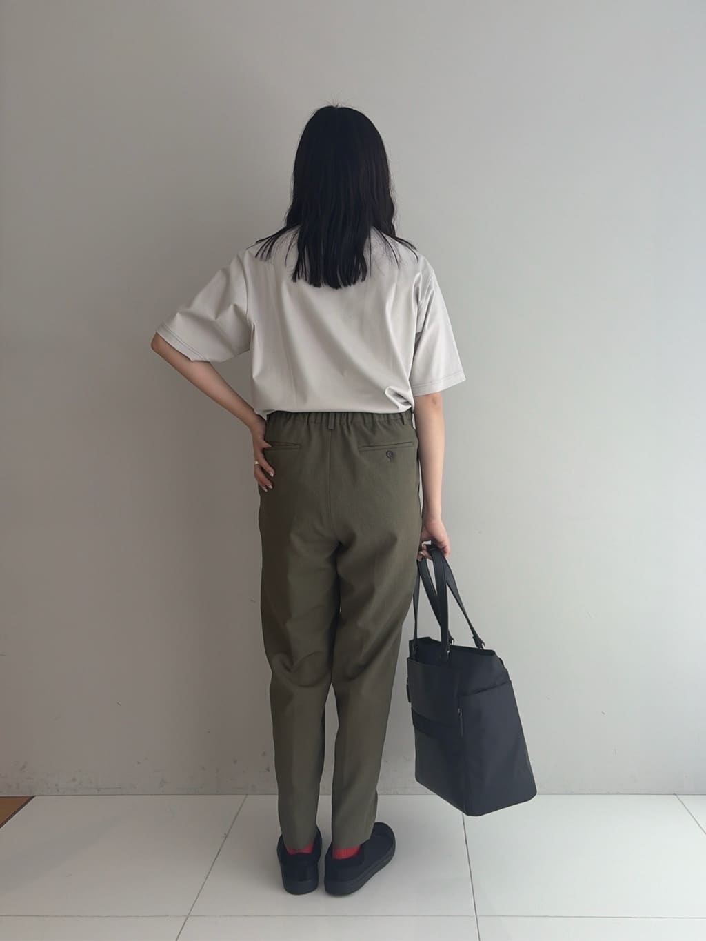 Akutagawaさんの「TAKEO KIKUCHI｜【接触冷感】アイスクリアコットン Tシャツ」を使ったコーディネート