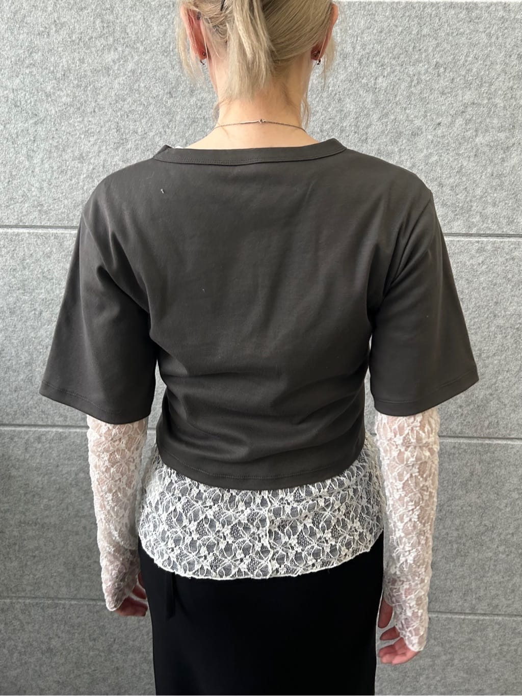 honoka Aさんの「CODE A｜corset jersey tee」を使ったコーディネート
