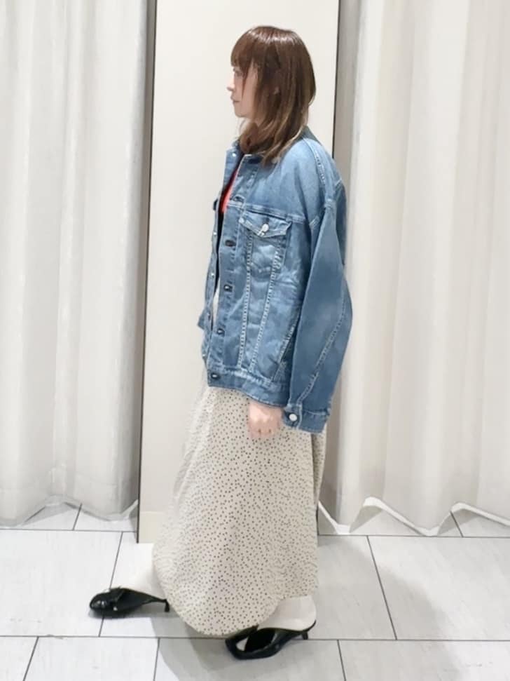 ʏᴜᴋɪᴋᴏさんの「UNTITLED｜【Healthy DENIM】別注Bran／デニムジャケット」を使ったコーディネート