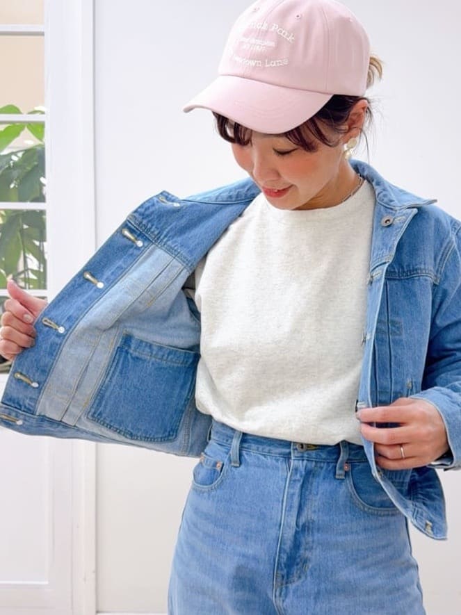 Osawaさんの「Dessin｜【ユニセックス／リンクコーデ】Herrick Park キャップ」を使ったコーディネート