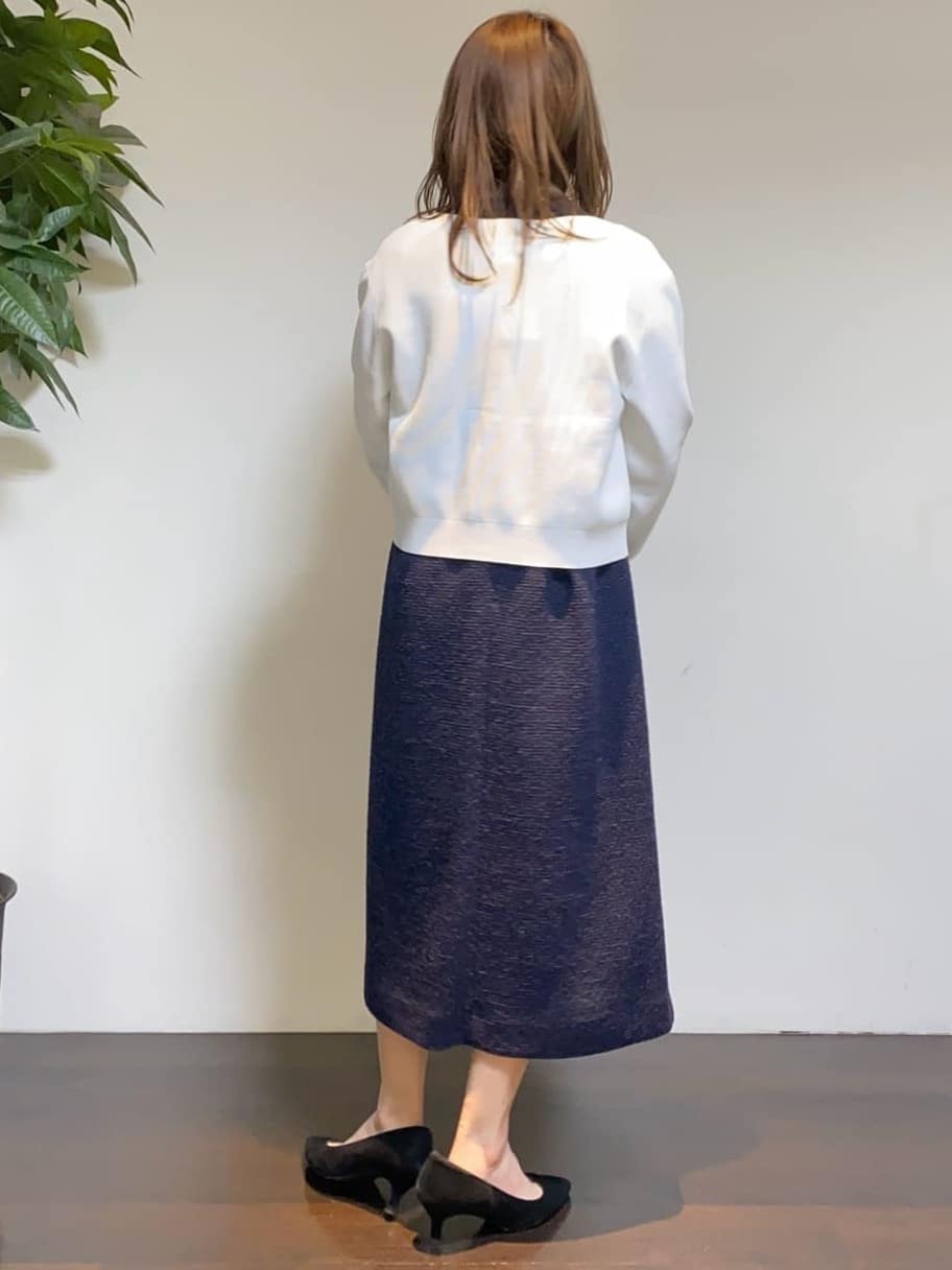 tomoさんの「UNTITLED｜【洗える/ジャケット風】ミラノリブカーディガン」を使ったコーディネート